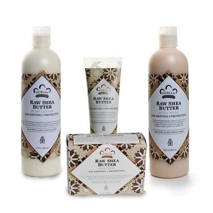 nubian heritage raw shea butter bath & body kit