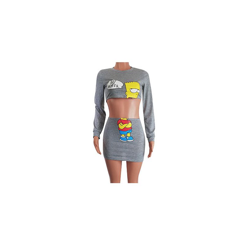 "eat my shorts" the simpsons bart simpson mini skirt set