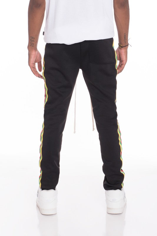 RASTA TAPED MEN'S TRACK PANTS (3 COLORS)
