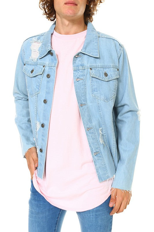 Cropped Denim Jacket