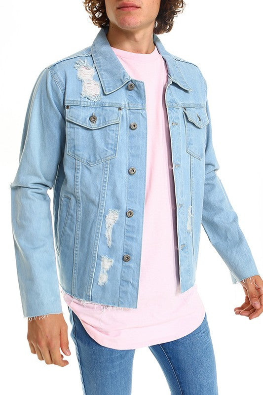Cropped Denim Jacket