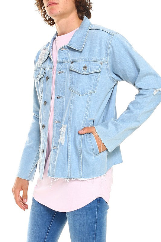 Cropped Denim Jacket