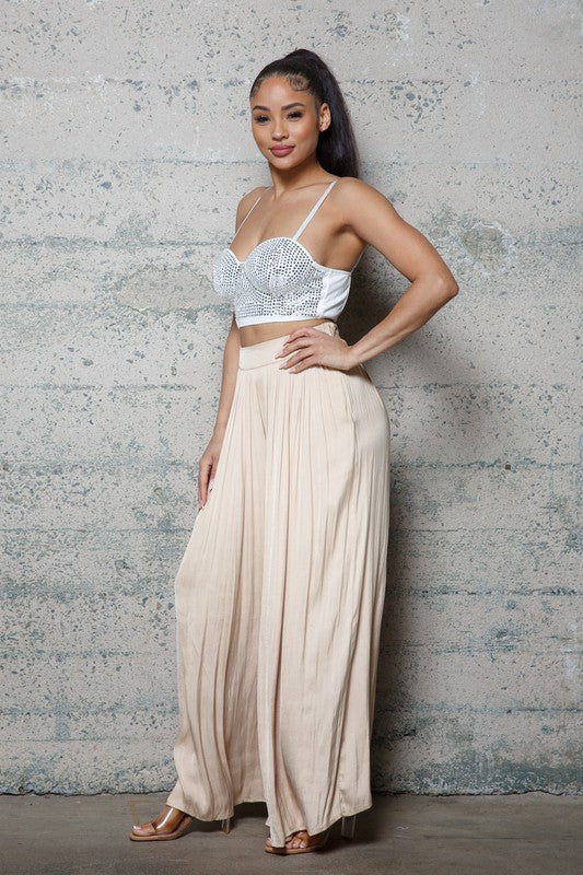 Full Pleated Dress Pants