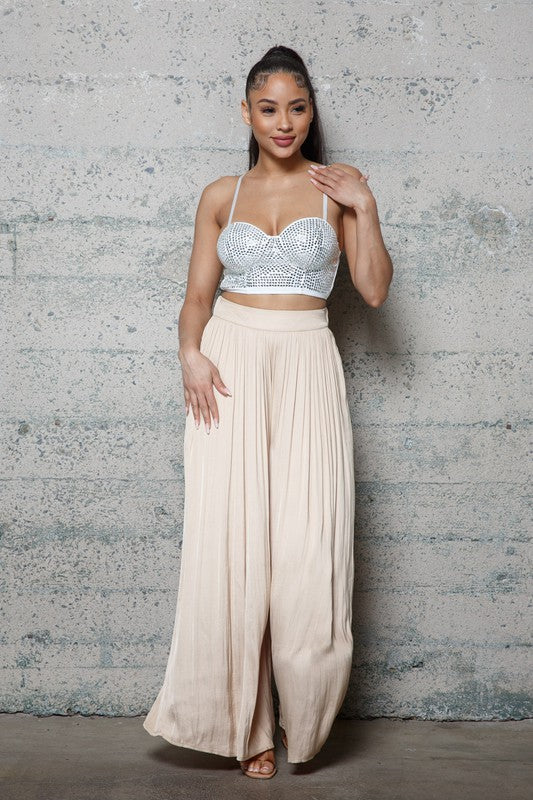 Full Pleated Dress Pants