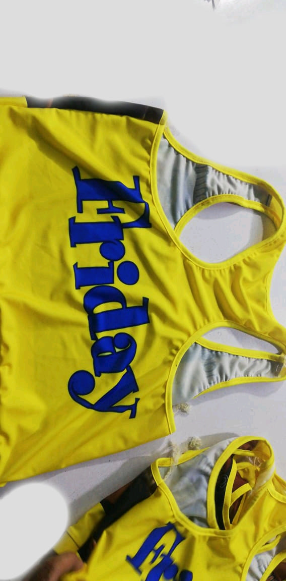 "friday" movie theme printed sleepwear snack candy booty shorts & tube top set