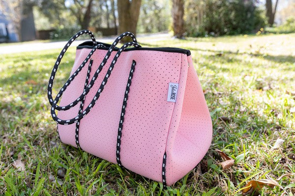 The Gianna, Pink Waterproof Neoprene Bag