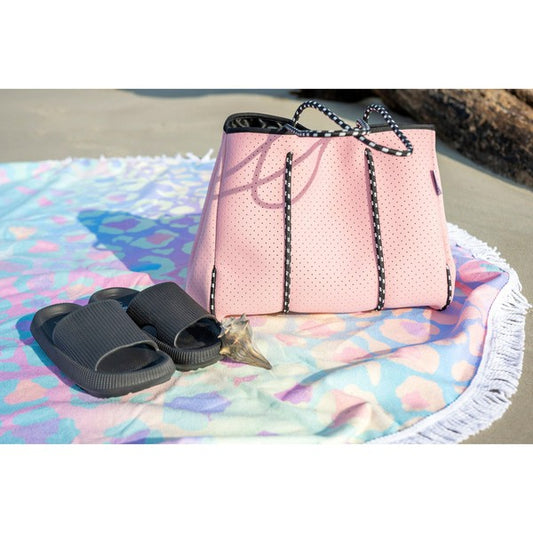 The Gianna, Pink Waterproof Neoprene Bag