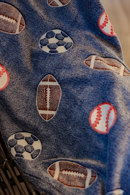 Glow in the Dark Plush Flannel Blanket