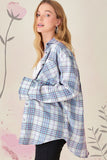 Plaid Flannel Loose Shirt (3 Colors)