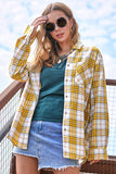 Plaid Flannel Loose Shirt (3 Colors)