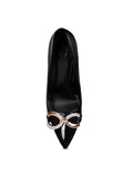 Buckle Embellished Stiletto Pump Shoes