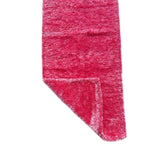 2' x 5'  Feet Reversible Soft Shag Pink Area Rug