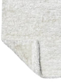 2' x 5'  Feet Reversible Soft Shag White Area Rug