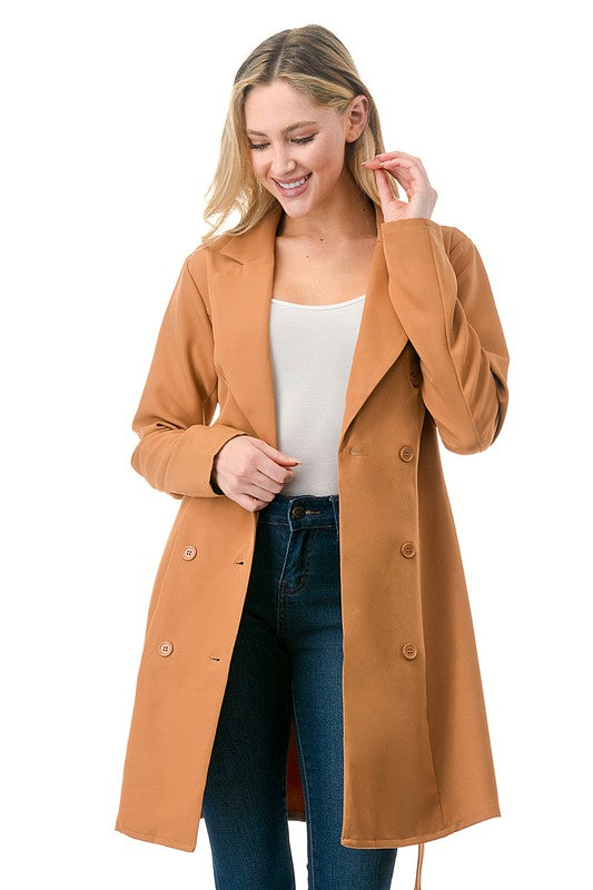 Oversized Belted Blazer
