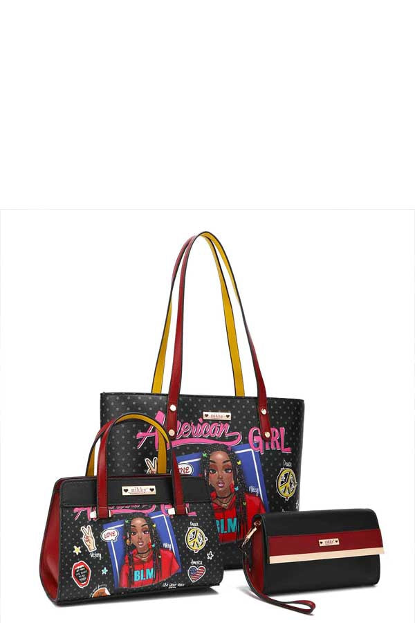 nicole lee nikky american girl 3-piece set