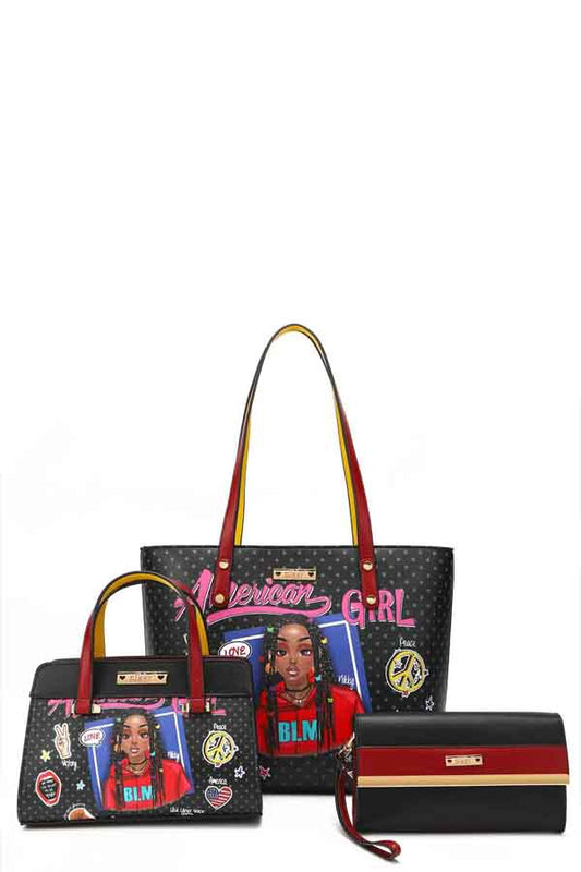 nicole lee nikky american girl 3-piece set