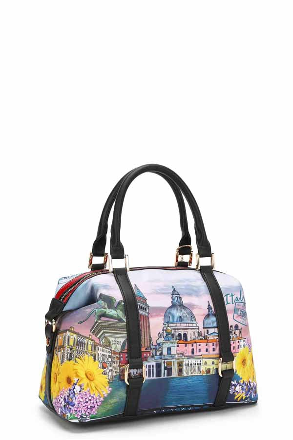 nicole lee usa "honeymoon in venezia" boston bag