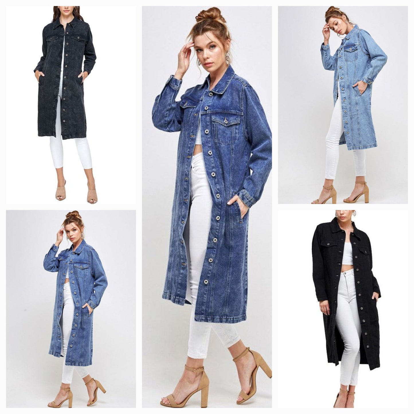 NON-STRETCH THIRD QUARTER DENIM JACKET