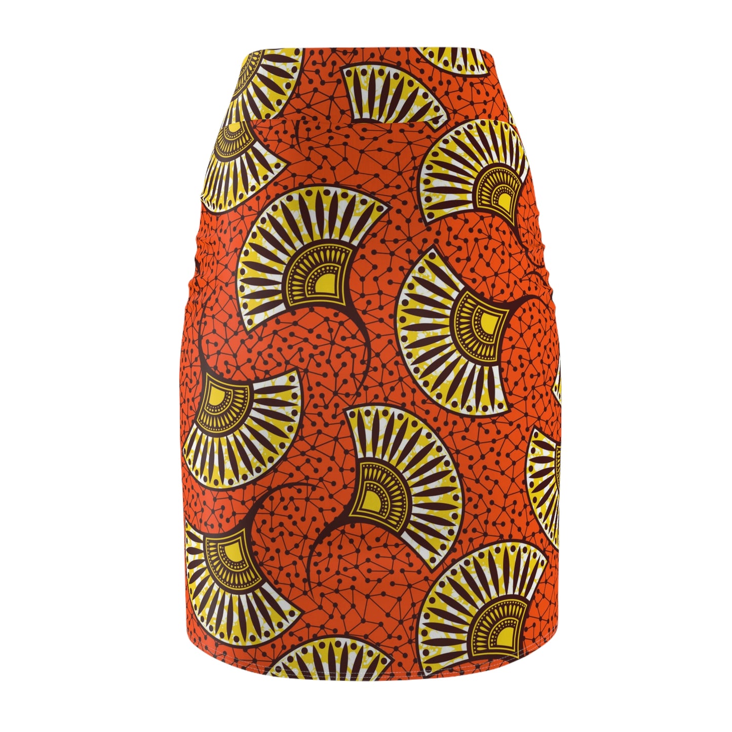 African Print Pencil Skirt