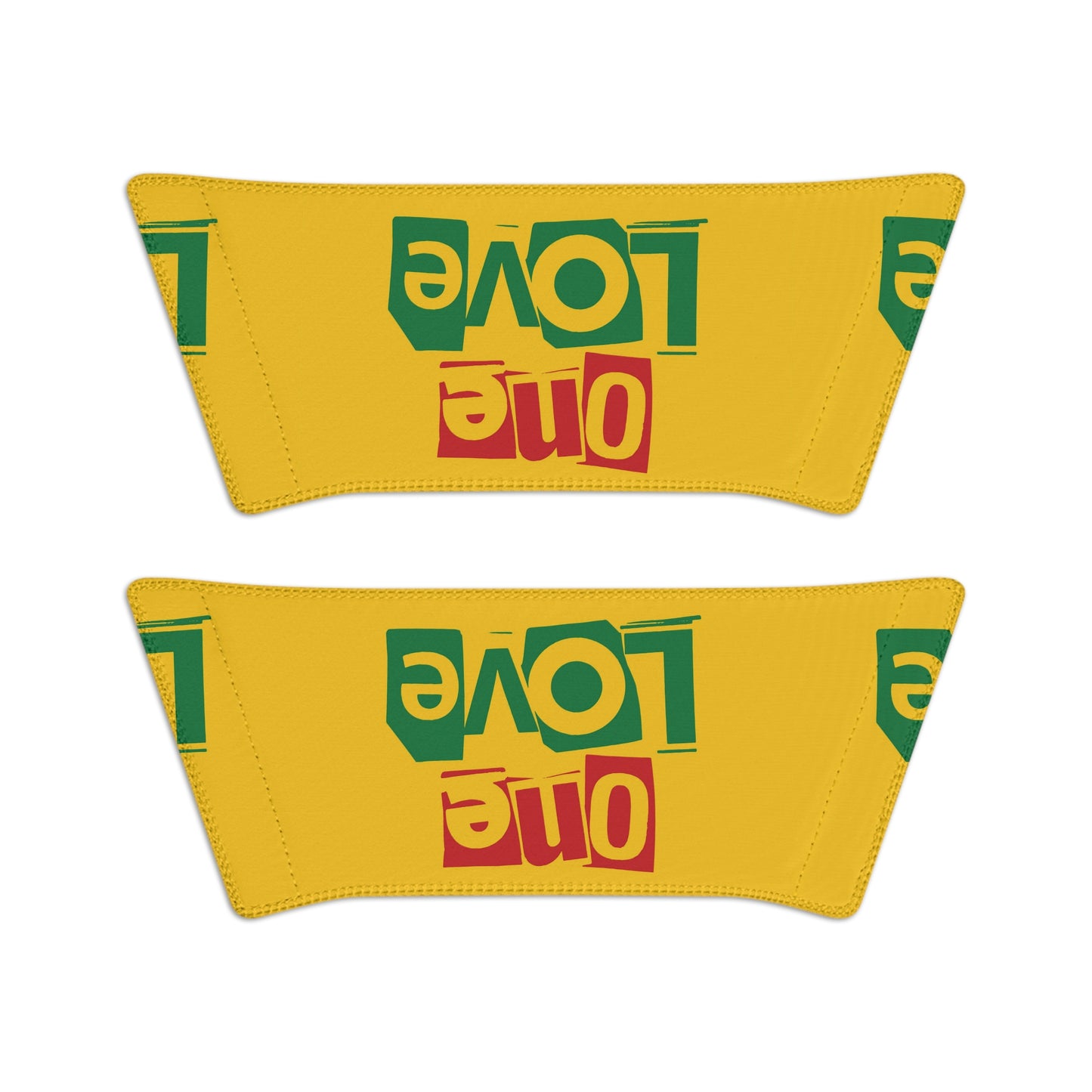 "One Love" Print Men's Slide Sandals