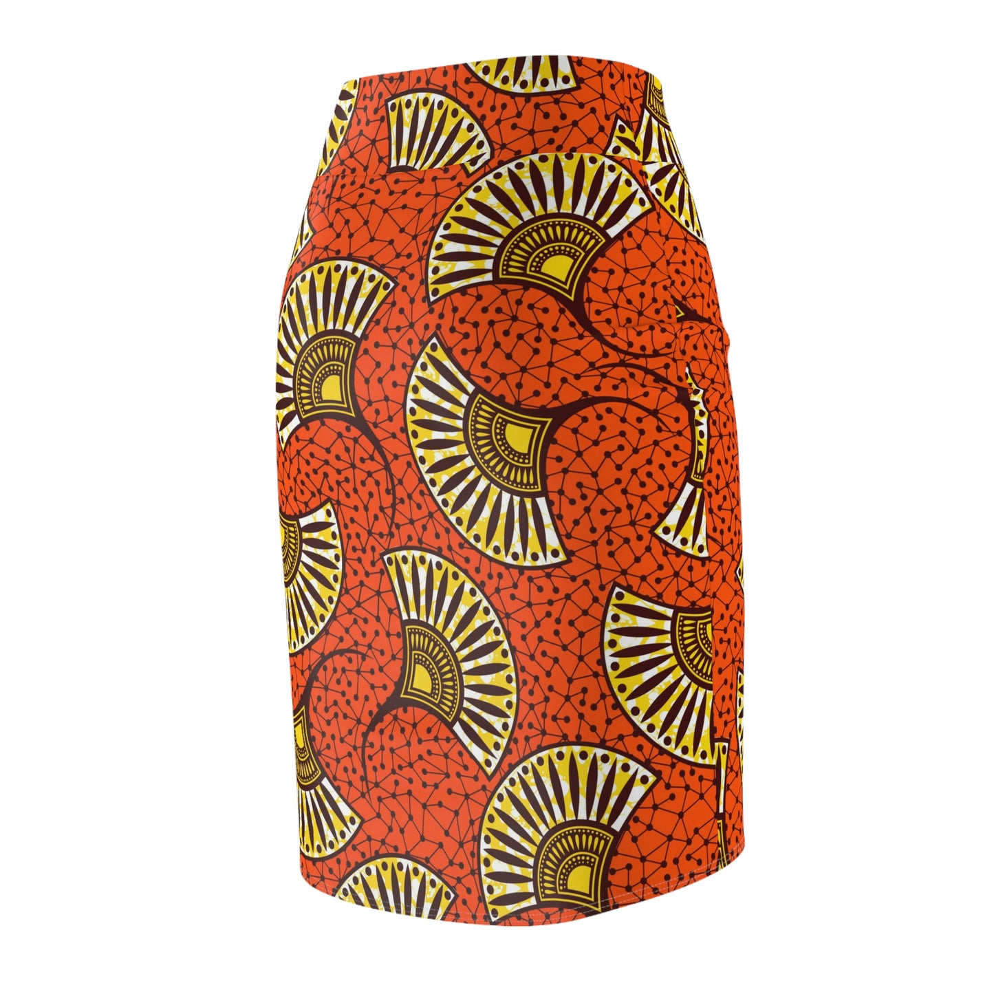 African Print Pencil Skirt