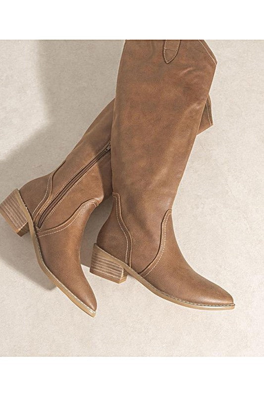Brown Suede Boots