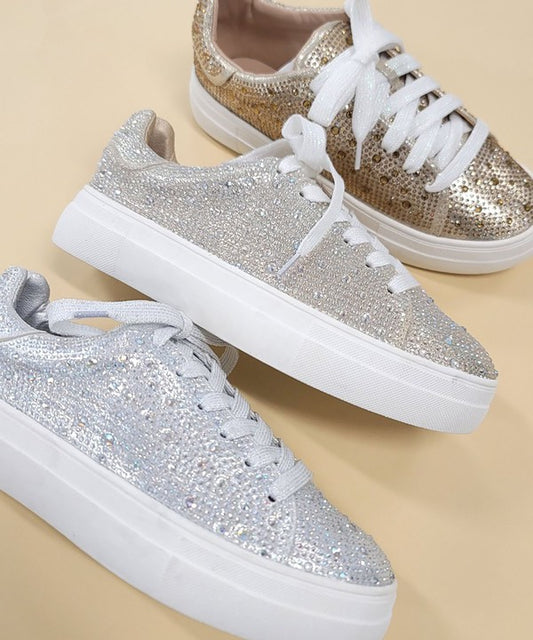 Rhinestone Fashion Sneakers