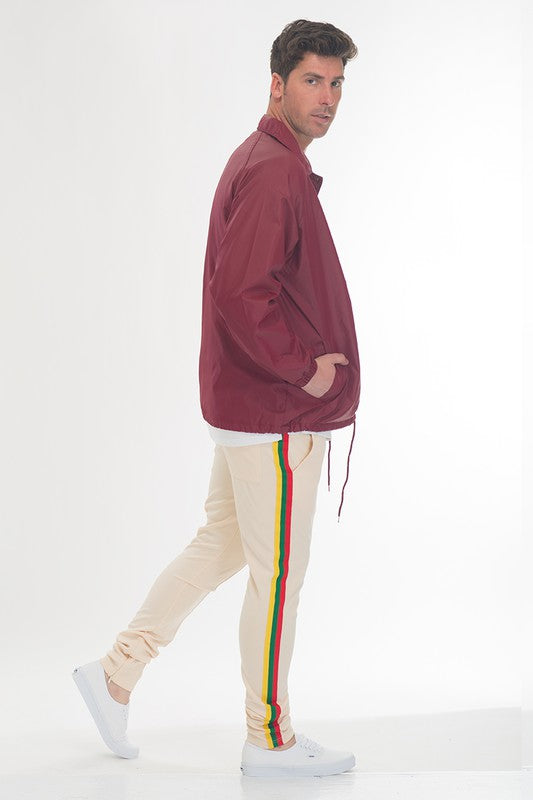 RASTA TAPED MEN'S TRACK PANTS (3 COLORS)
