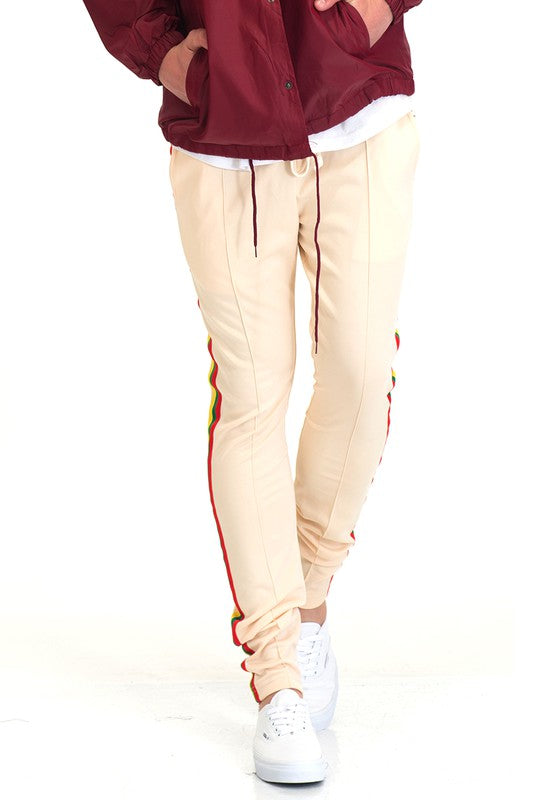 RASTA TAPED MEN'S TRACK PANTS (3 COLORS)