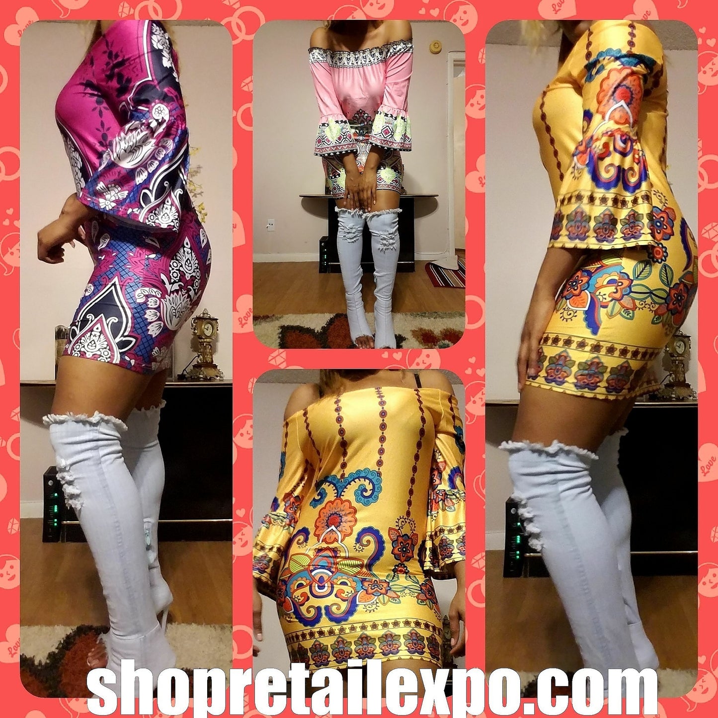 purple off shoulder dashiki dress