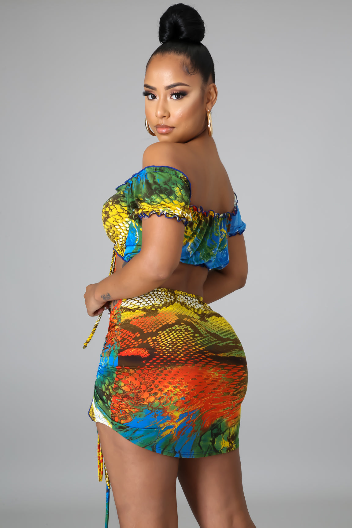 Tropical Island Gal Skirt Set