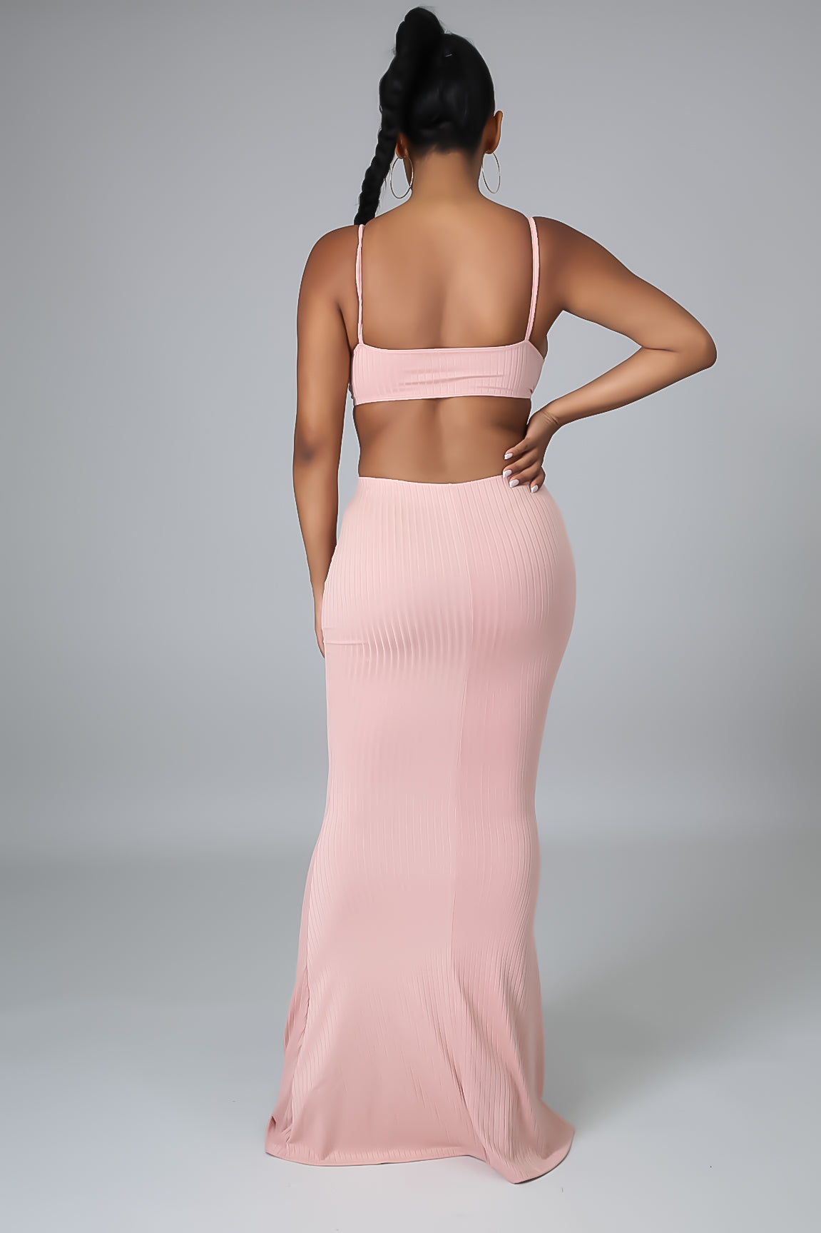 Sleeveless Cutout Maxi Dress