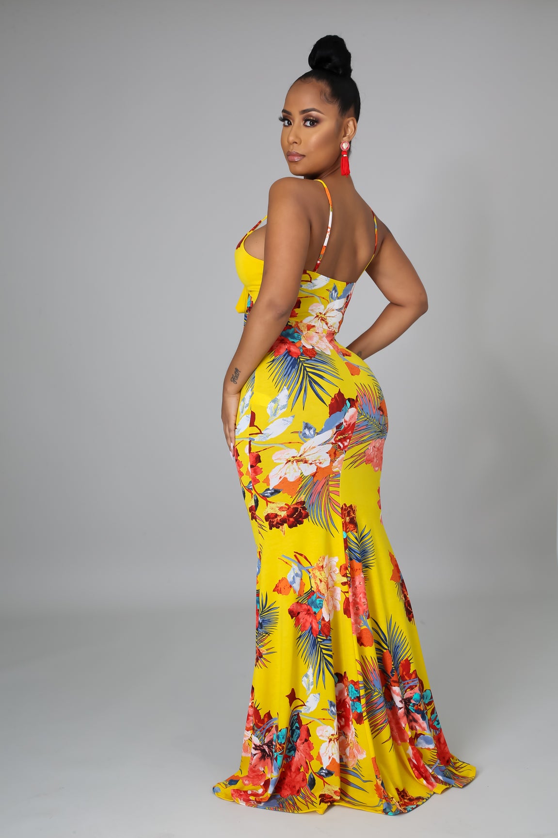 Boutique Of Flowers Printed Maxi Dress