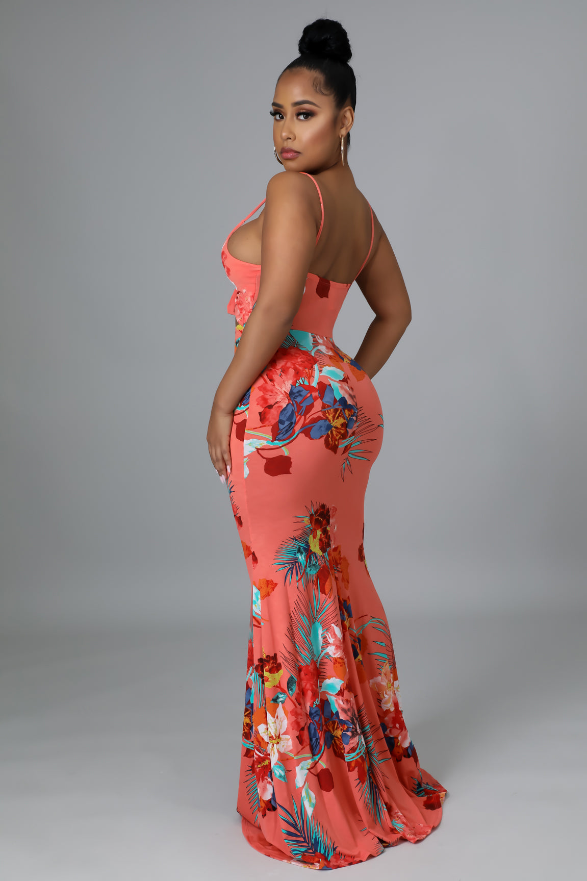 Boutique Of Flowers Printed Maxi Dress