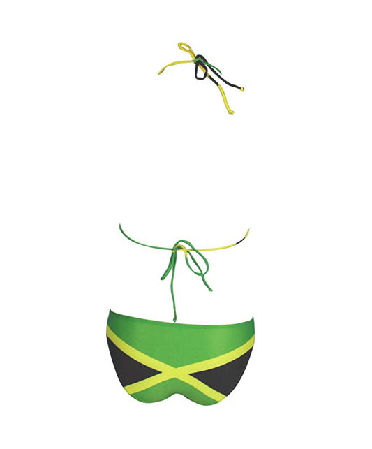 jamaican colors bikini set