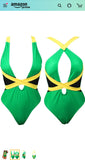 jamaican flag monokini swimwear #1