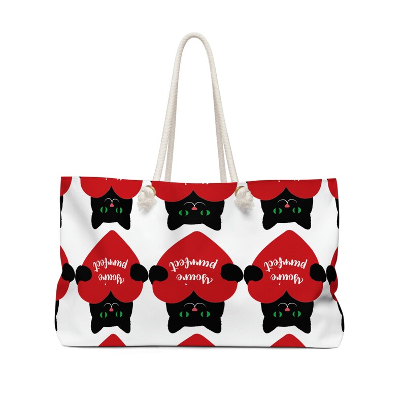 "You're Purrfect" Valetine's Weekender Bag