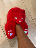 plush teddy bears slippers