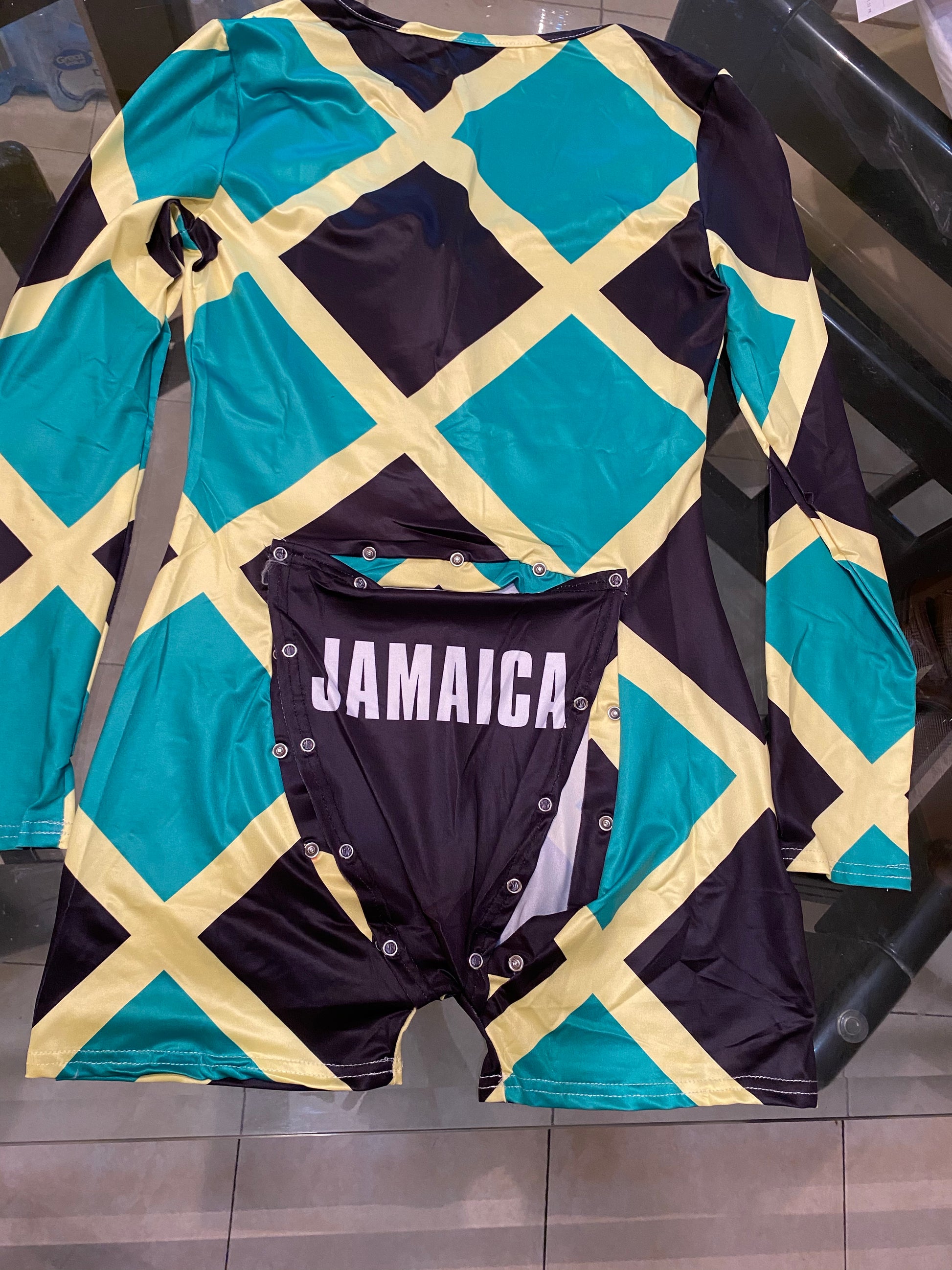 jamaican flag romper