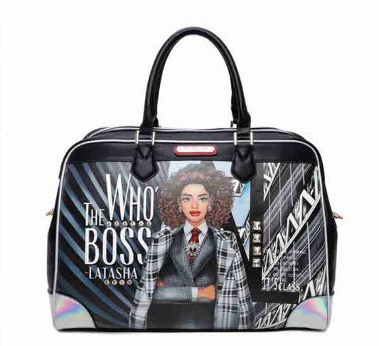 nicole lee “who’s the boss latasha” boston bag