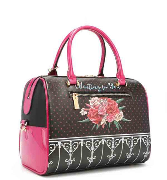 nicole lee “waiting for you” boston bag