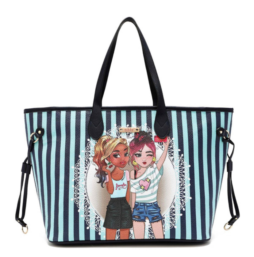 nicole lee “nikky” large shopper bags (nk12200)