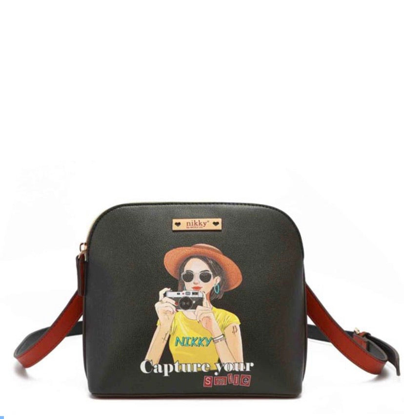 nicole lee “capture your smile” 3 piece bag set