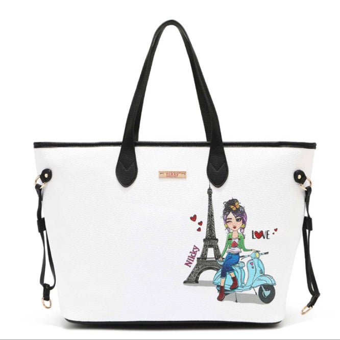nicole lee “nikky” large shopper bags (nk12200) scooter