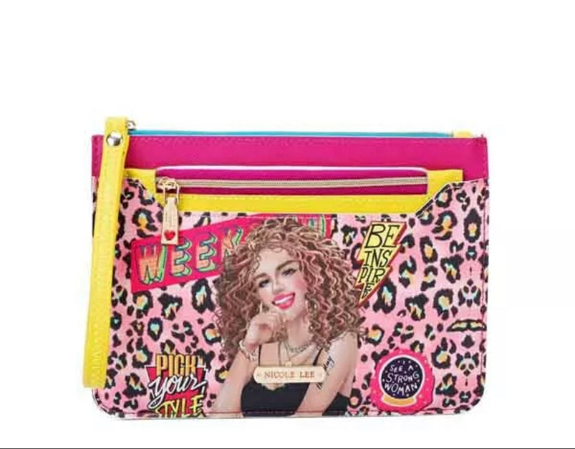 nicole lee usa fashionable wrislet clutch ready for tonight