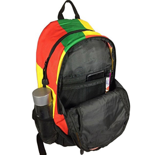 rasta backpack w/ laptop protection