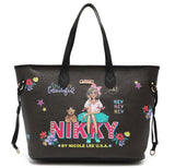 nicole lee “nikky” large shopper bags (nk12200) eye contact