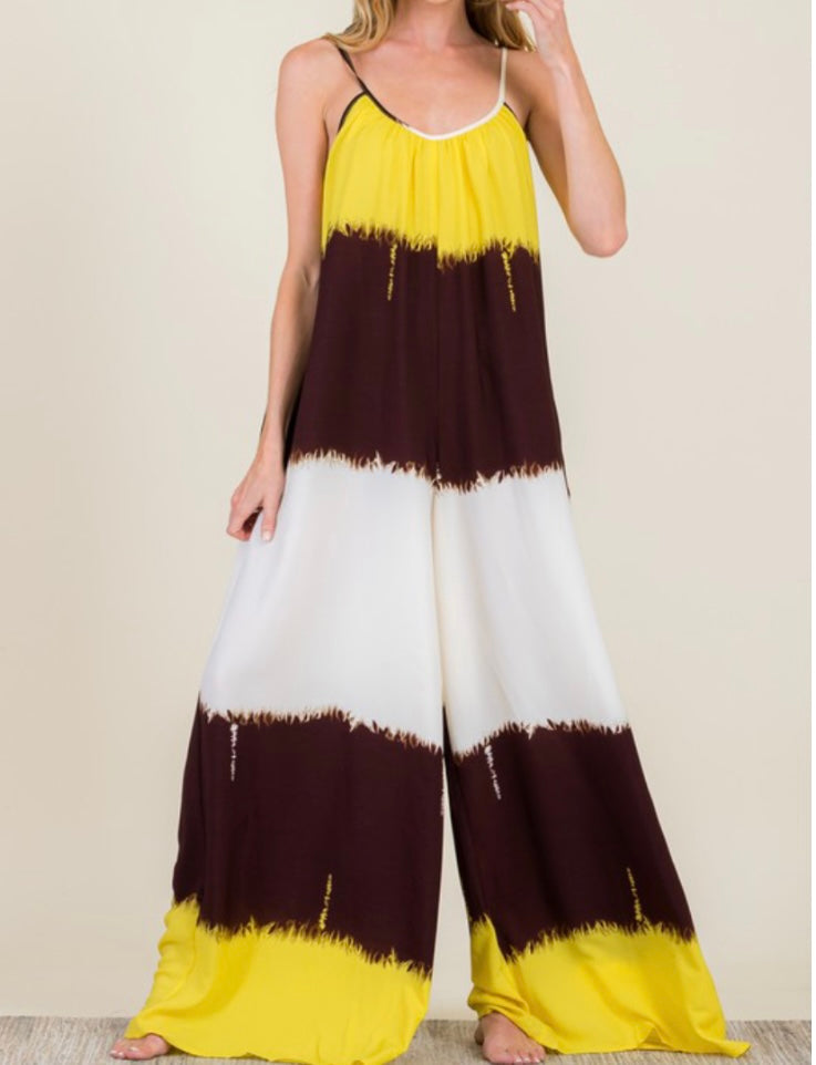 oversized tie dye jumpsuit