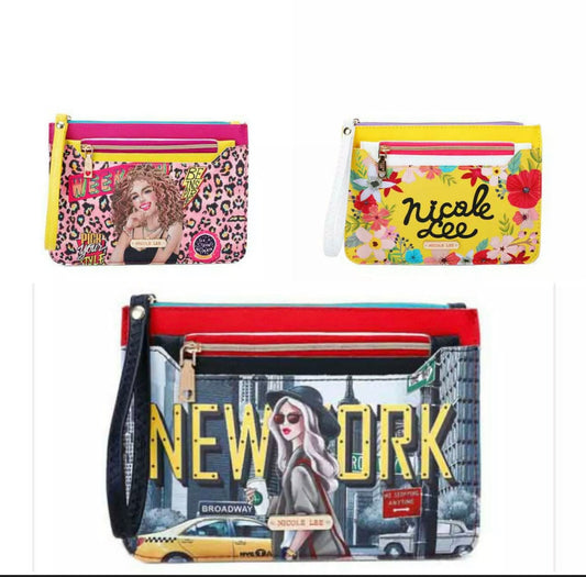 nicole lee usa fashionable wrislet clutch