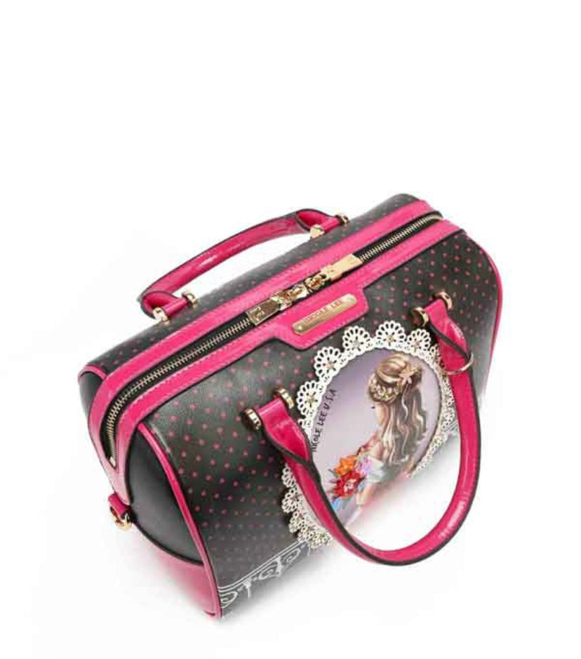 nicole lee “waiting for you” boston bag